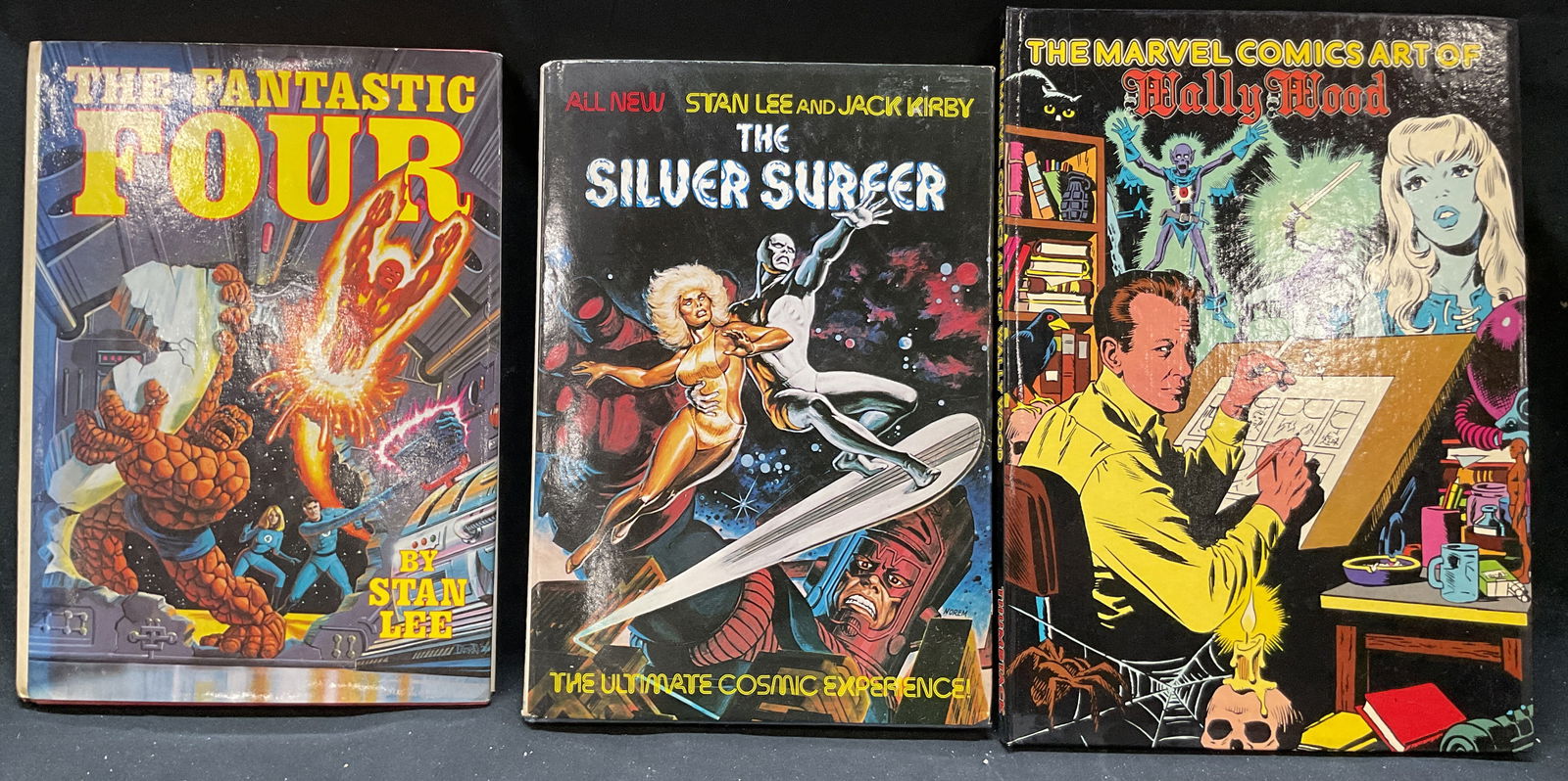 Lot 3 Marvel Hard Cover Comic Books 1978-82 (1 of 8)