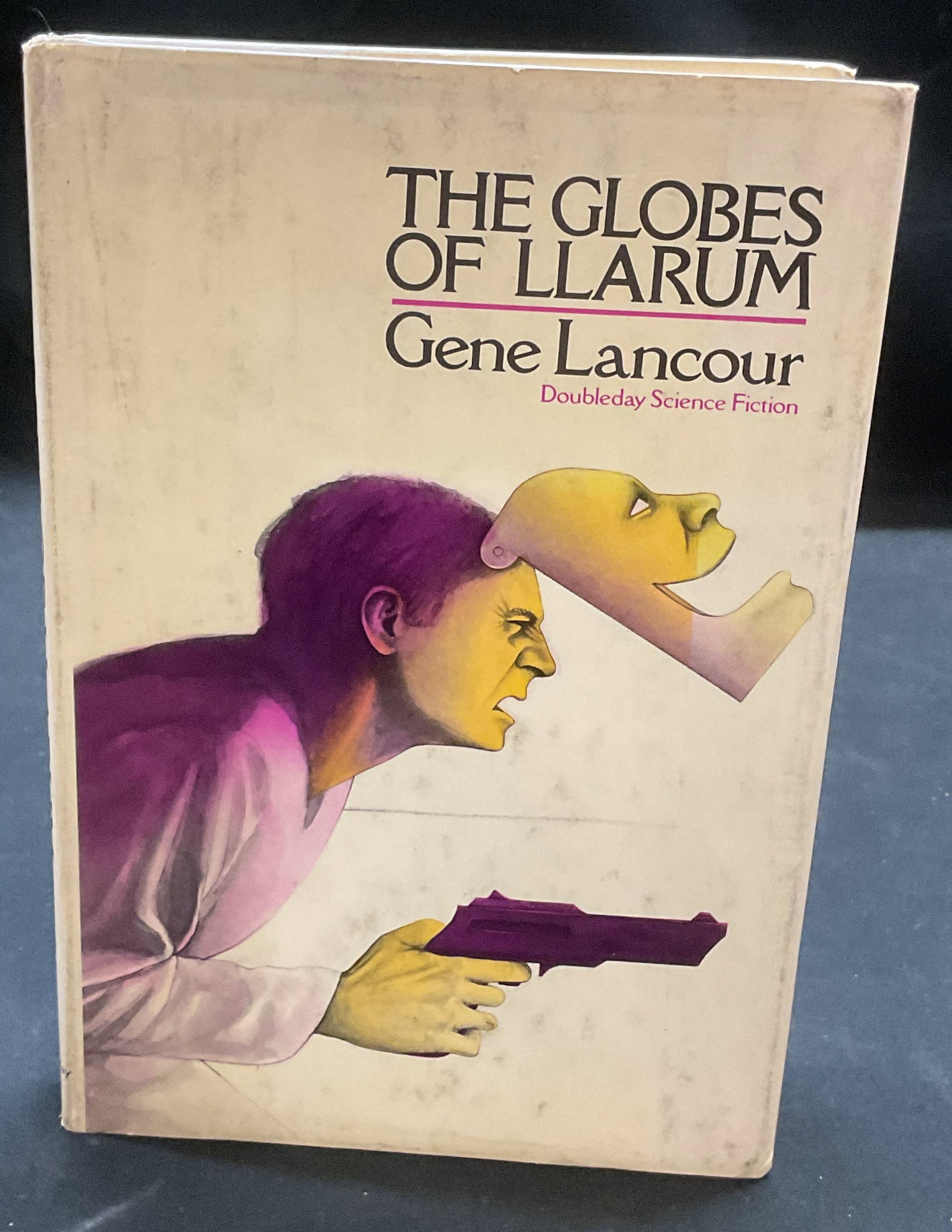 1st Ed Globes of Llarum Gene Lancour 1980: First edition hardcover The Globes of Llarum by Gene Lancour. Doubleday, 1980. Measures approx 8.5 x 5.75 inches. Some wear to cover, pages, and binding consistent with exposure. Book, first edition b