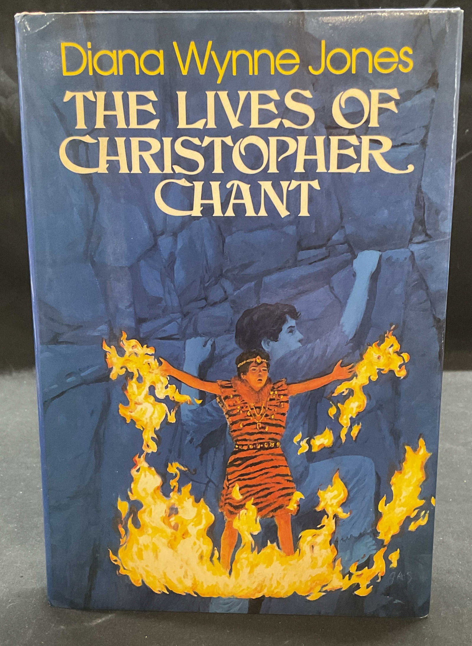 1st Ed Christopher Chant Diana Wynne Jones 1988: First edition hardcover The Lives of Christopher Chant by Diana Wynne Jones. Greenwillow, 1988. Measures approx 9.25 x 6.25 inches. Some wear to cover, pages, and binding consistent with exposure. Boo