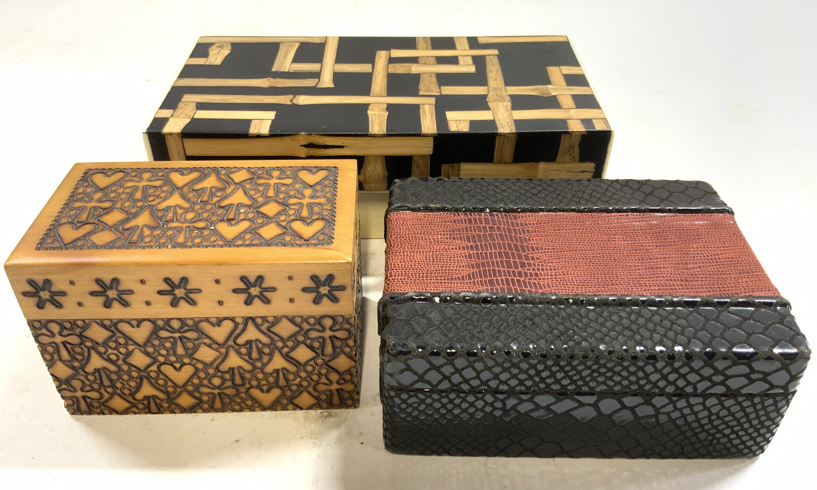 Lot 3 Keepsake Boxes, R&Y AUGOUSTI Paris & More (1 of 8)