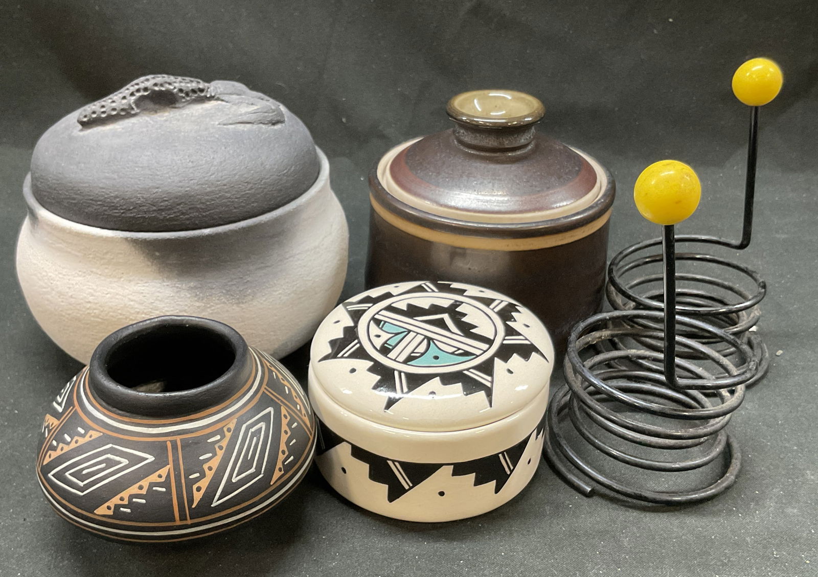 6 Tableware, Signed Reyes MADALENA Jemez & More (1 of 15)