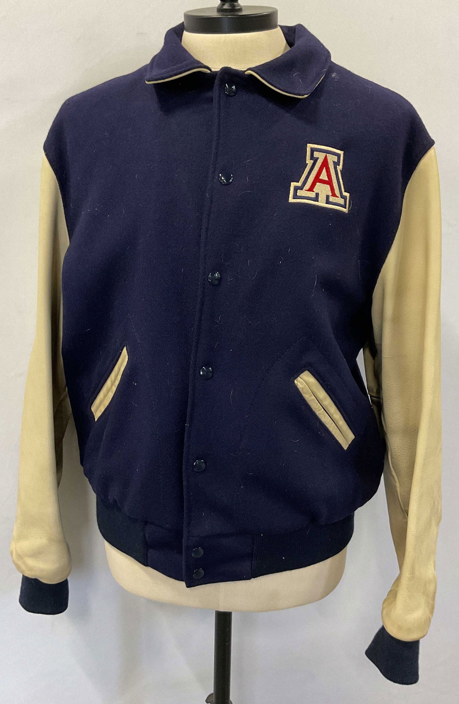 Vtg Deken Jackets Blue Wool Varsity Jacket USA (1 of 8)