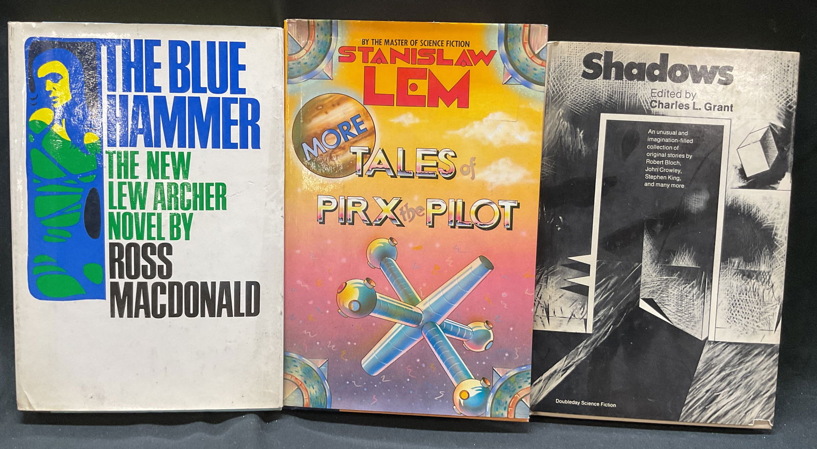 Lot 3 1st Ed Science Fiction True Crime Horror Bks (1 of 9)