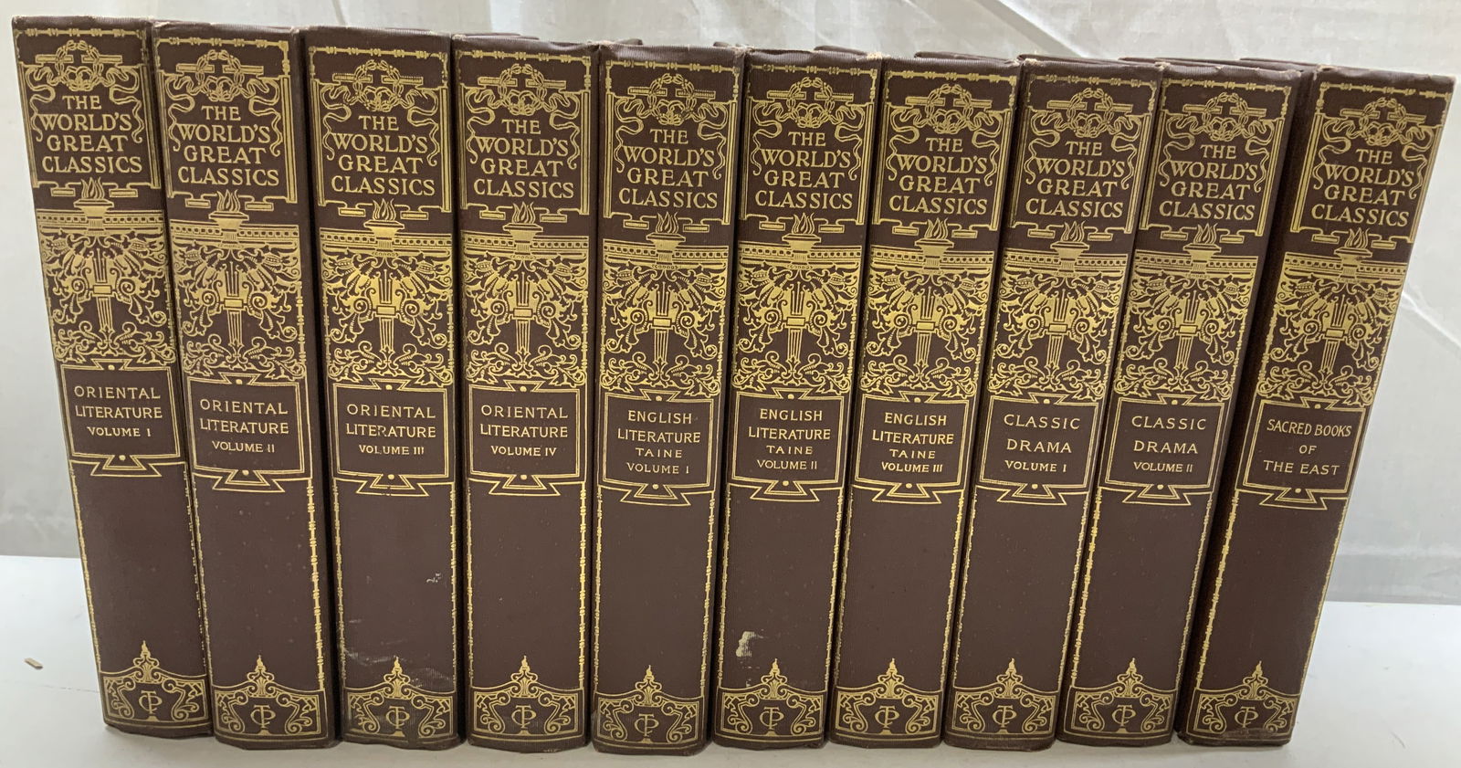 Set 10 World Great Classics Illustr 1990 Bk DWIGHT (1 of 10)