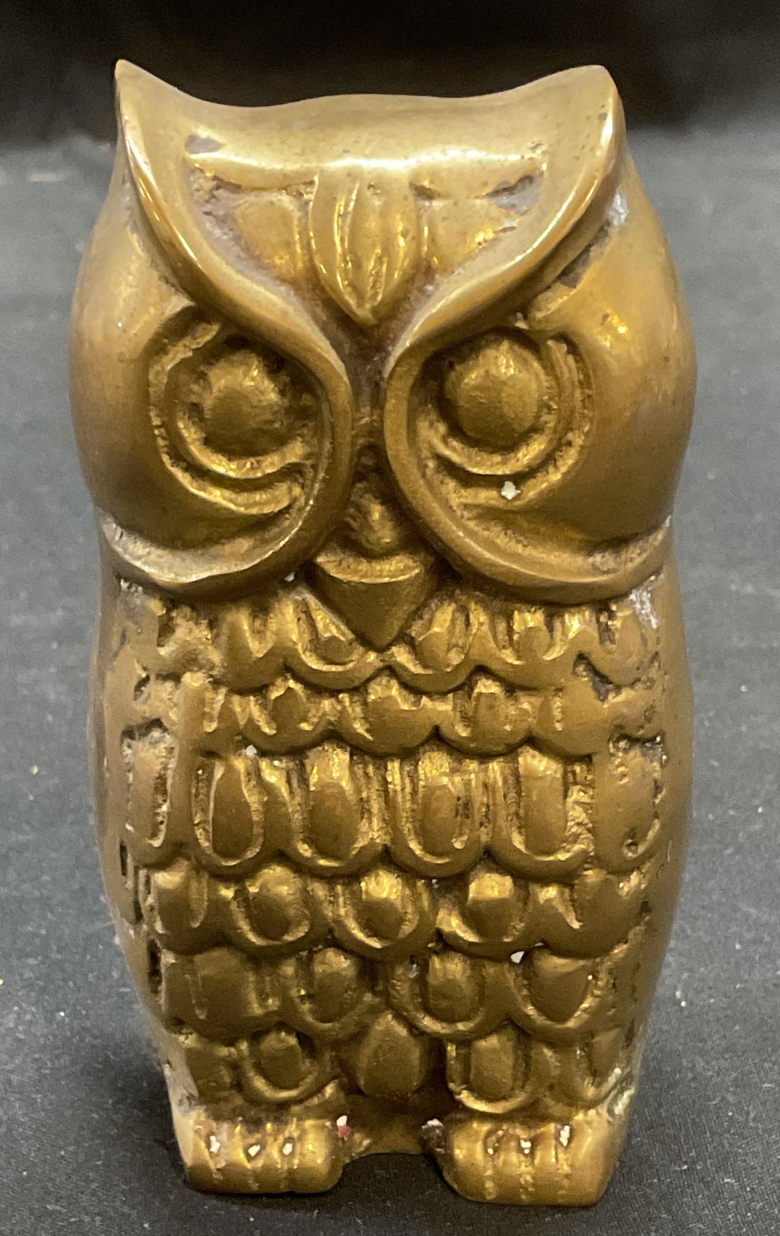Vintage Cast Brass Owl Figural (1 of 6)