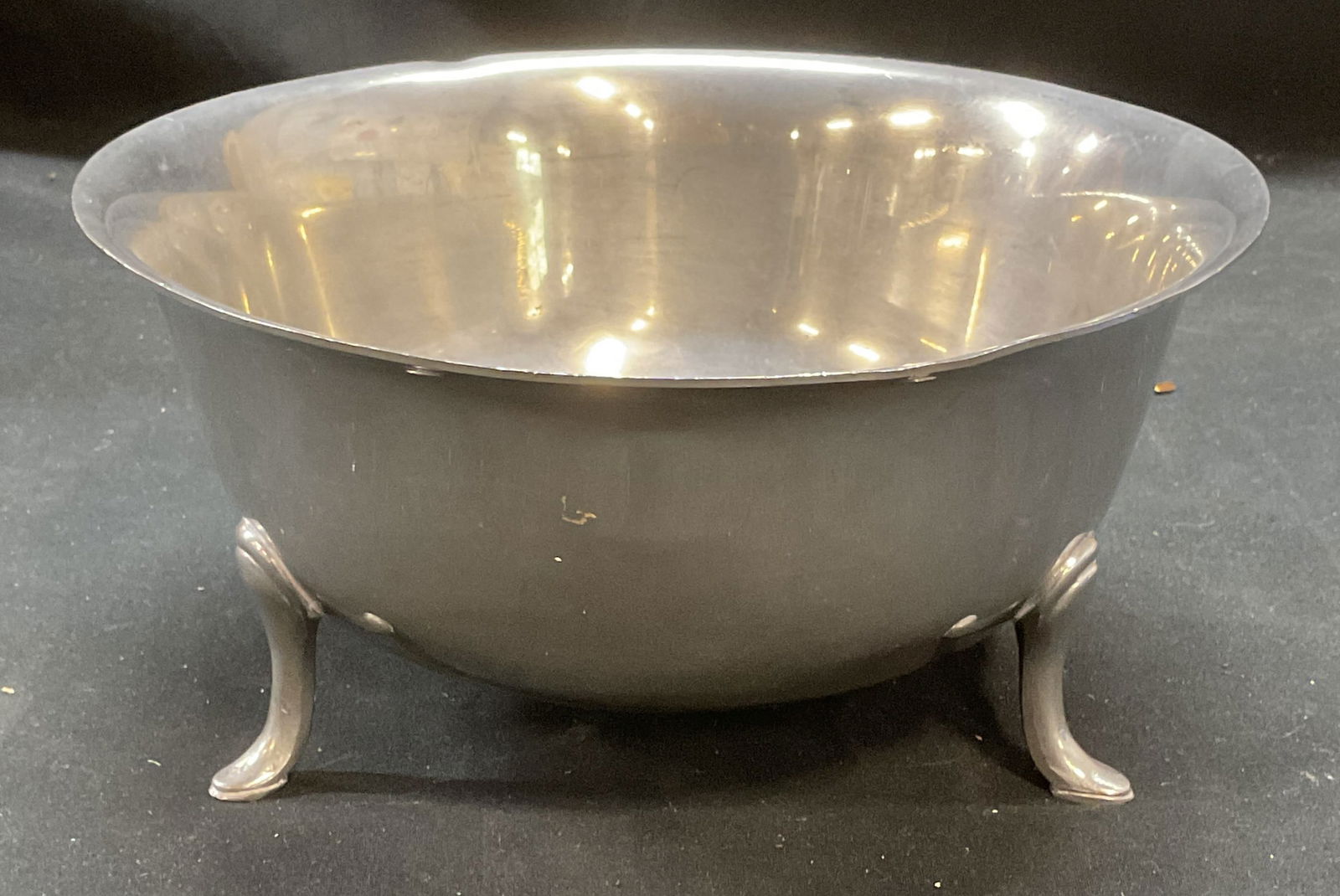 Vintage Stieff ATS Pewter Footed Bowl (1 of 7)