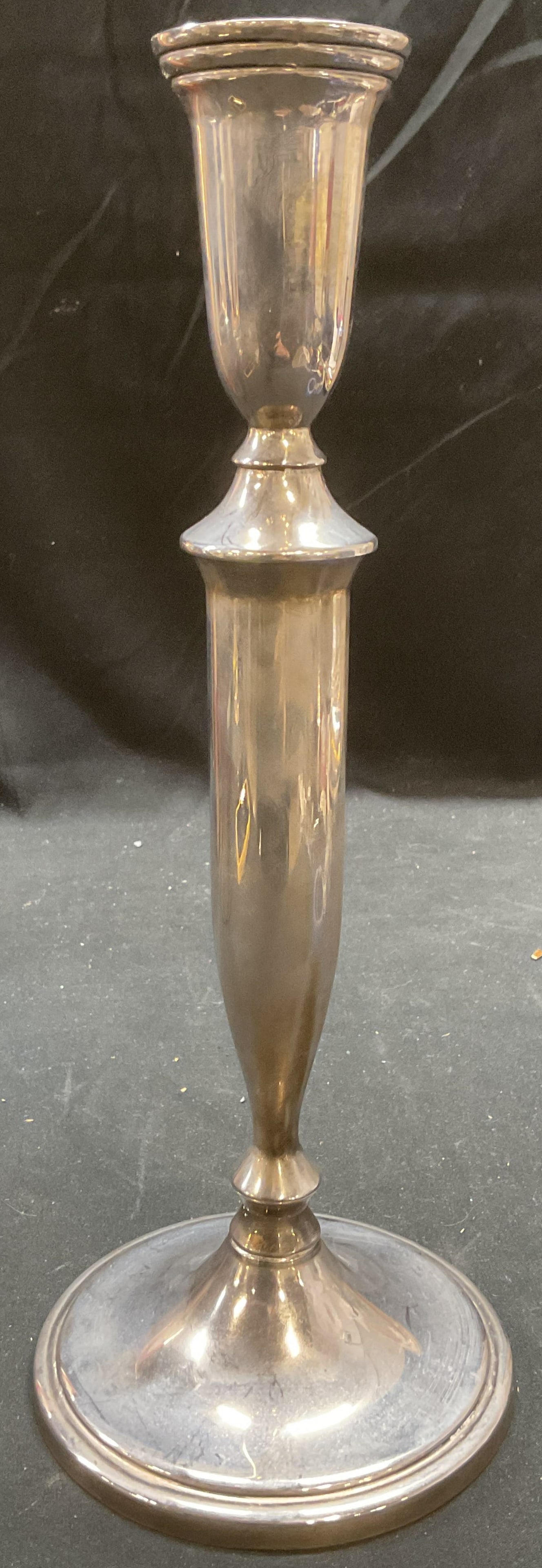 GODINGER Silver Plated Fluted Candle Holder (1 of 6)