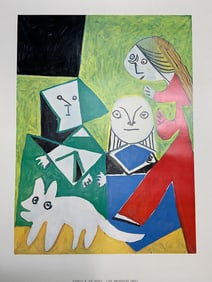 1972 Picasso La Meninas Litho Poster, Spain