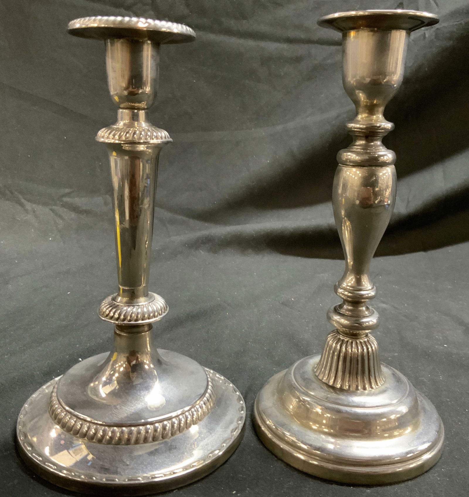 GODINGER Lot 2 Silver Plated Candlesticks (1 of 9)