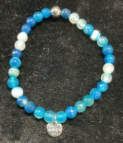 Nogu Sterling Silver Semiprecious Bracelet