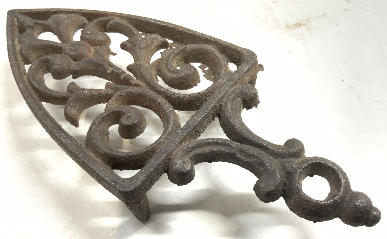 Antique Wrought Iron Scrolled Iron Stand Trivet (1 of 7)