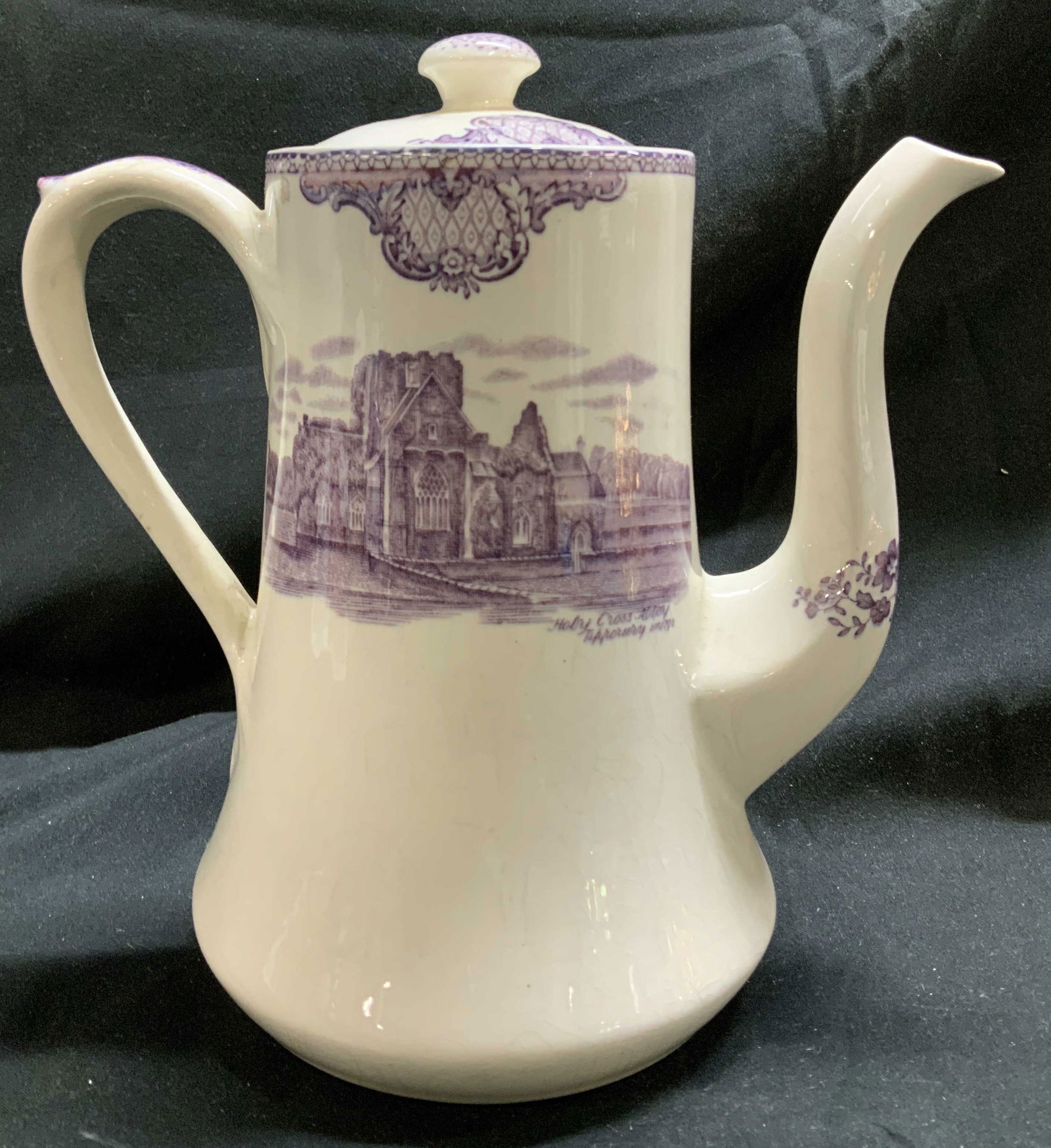 Vntg Johnson Bros. Britain Castle Teapot ENGLAND (1 of 9)
