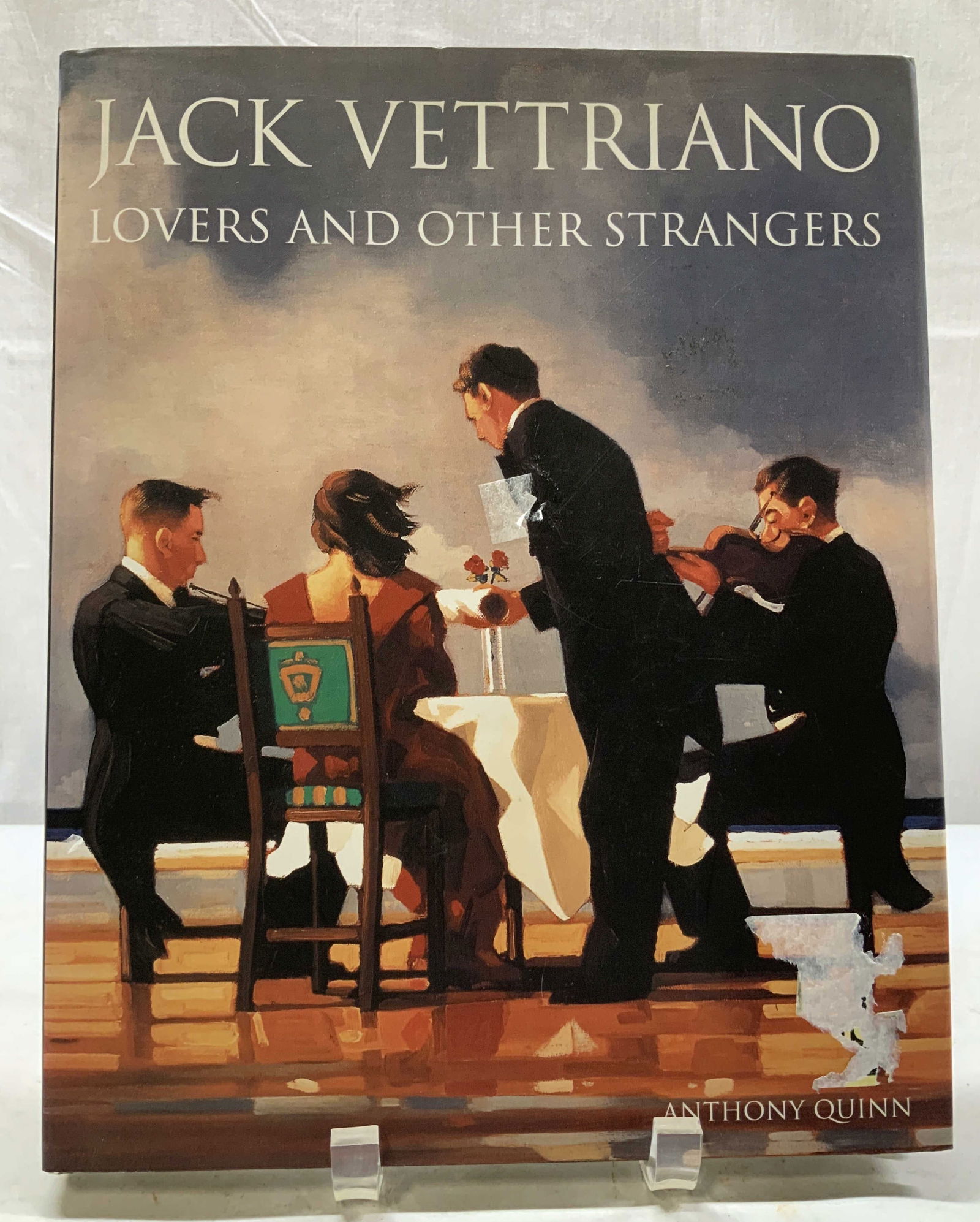 2004 Jack Vettriano Lvrs & Strangers Book QUINN UK: 2004 Jack Vettriano Lvrs & Strangers Book QUINN Jack Vettriano: Lovers & Others Strangers by Antony Quinn. Book features art representing figures. COPYRIGHT 2004 by PAVILION BOOKS. FIRST PUBLISHED IN