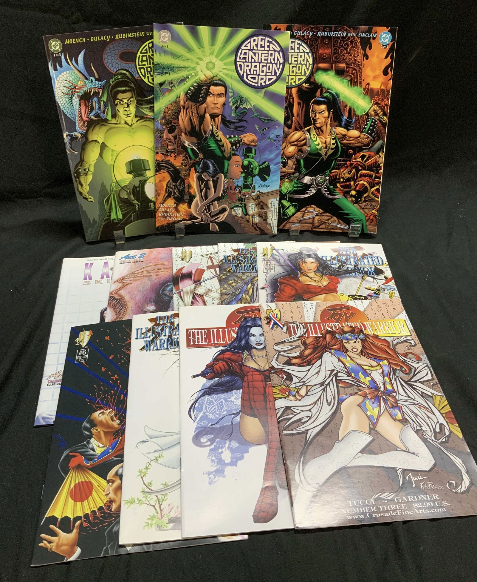 Lot 12 Assorted Asian & DC Comics 1990-2000s (1 of 20)