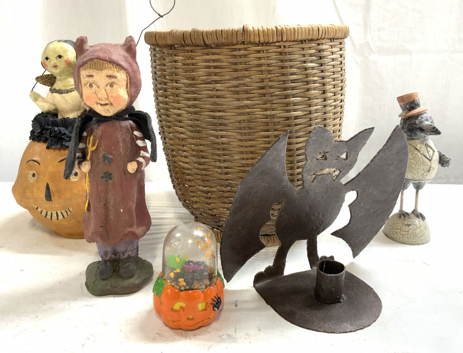 Lot 6 Assorted Fall Halloween Decor (1 of 9)