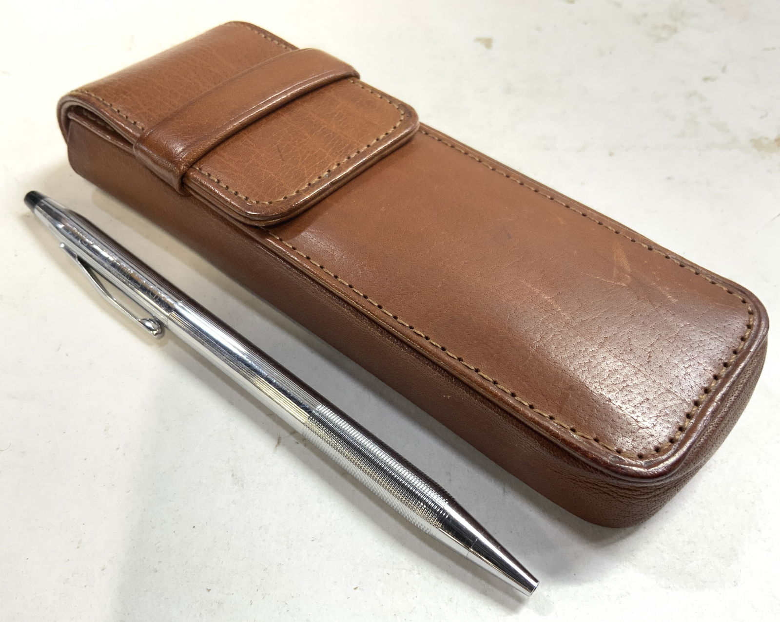 COACH Leather Case & IDLE WILD FARM Metal Pen (1 of 6)