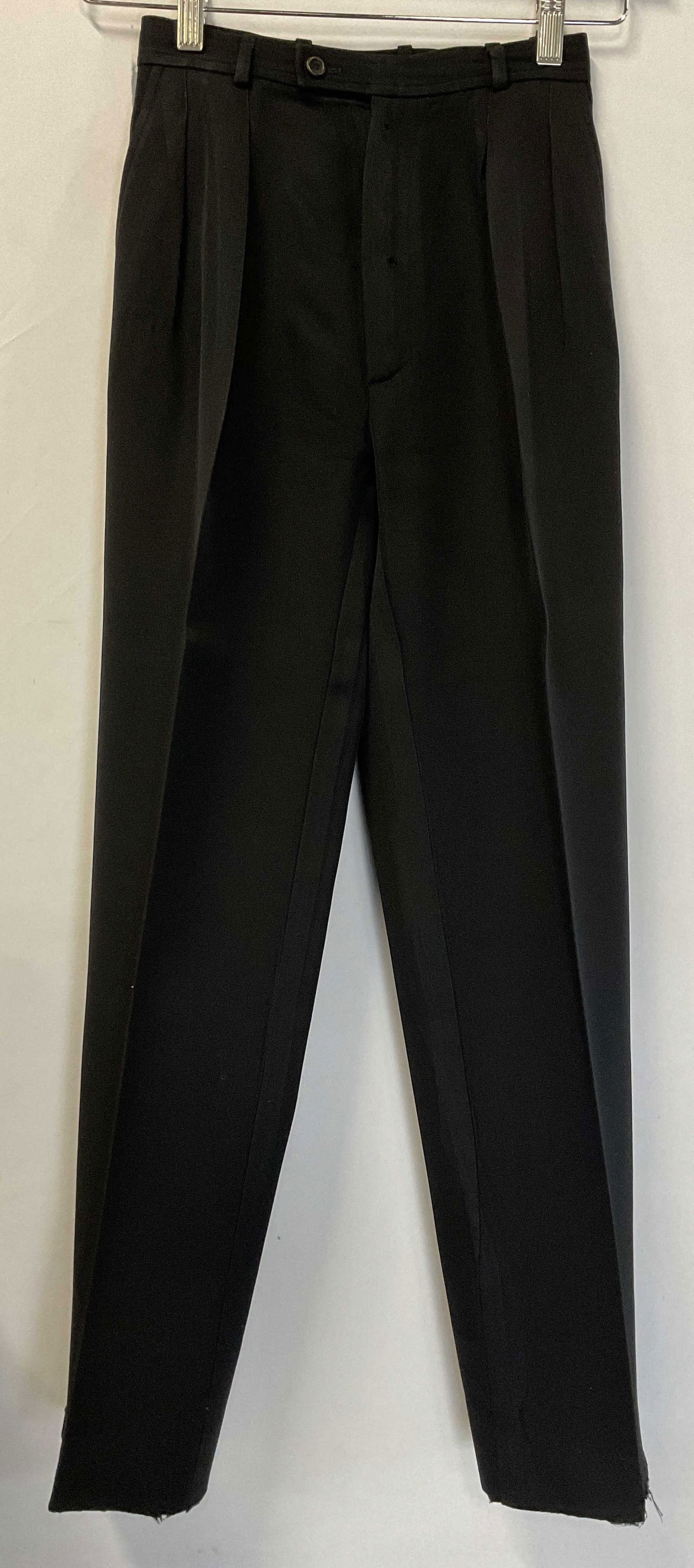 Yves Saint Lauren Black Pinstripe Pants, France (1 of 11)