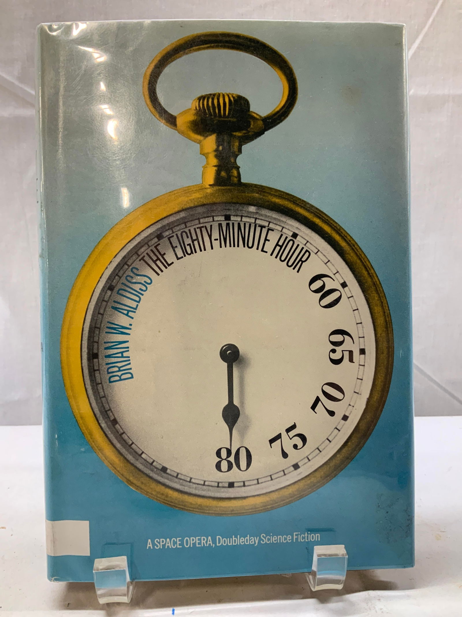 1974 Eighty Minute Hour Sci-Fi First Ed. Bk ALDISS (1 of 8)