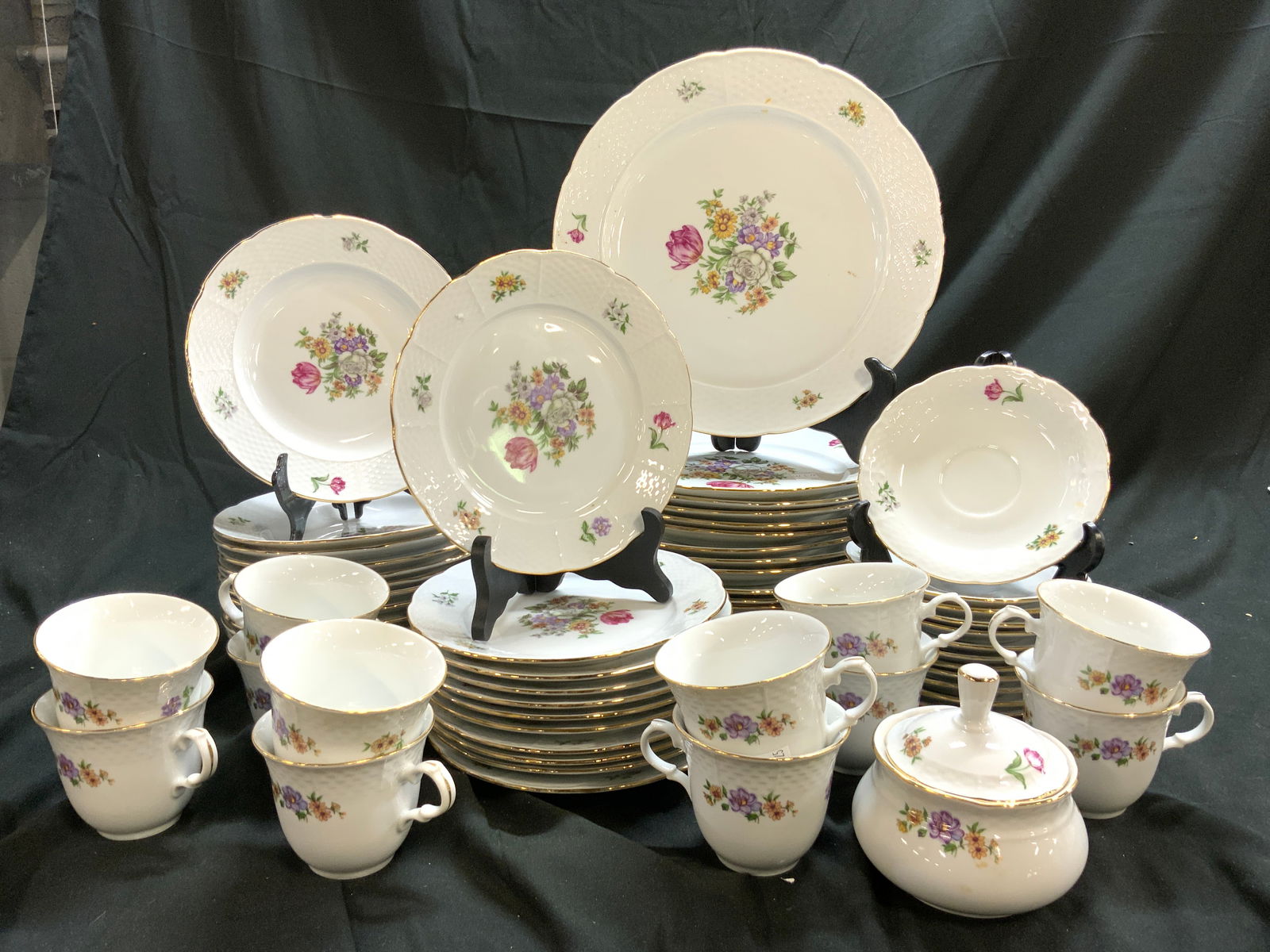 EUROPA BOUQUET Set 61 Porcelainware Czech (1 of 10)