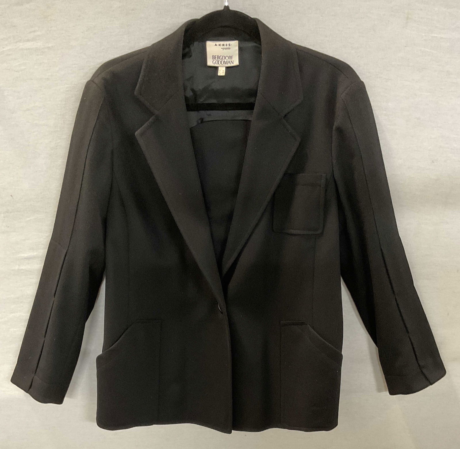 Akris Black Wool Angora Jacket, Switzerland (1 of 6)