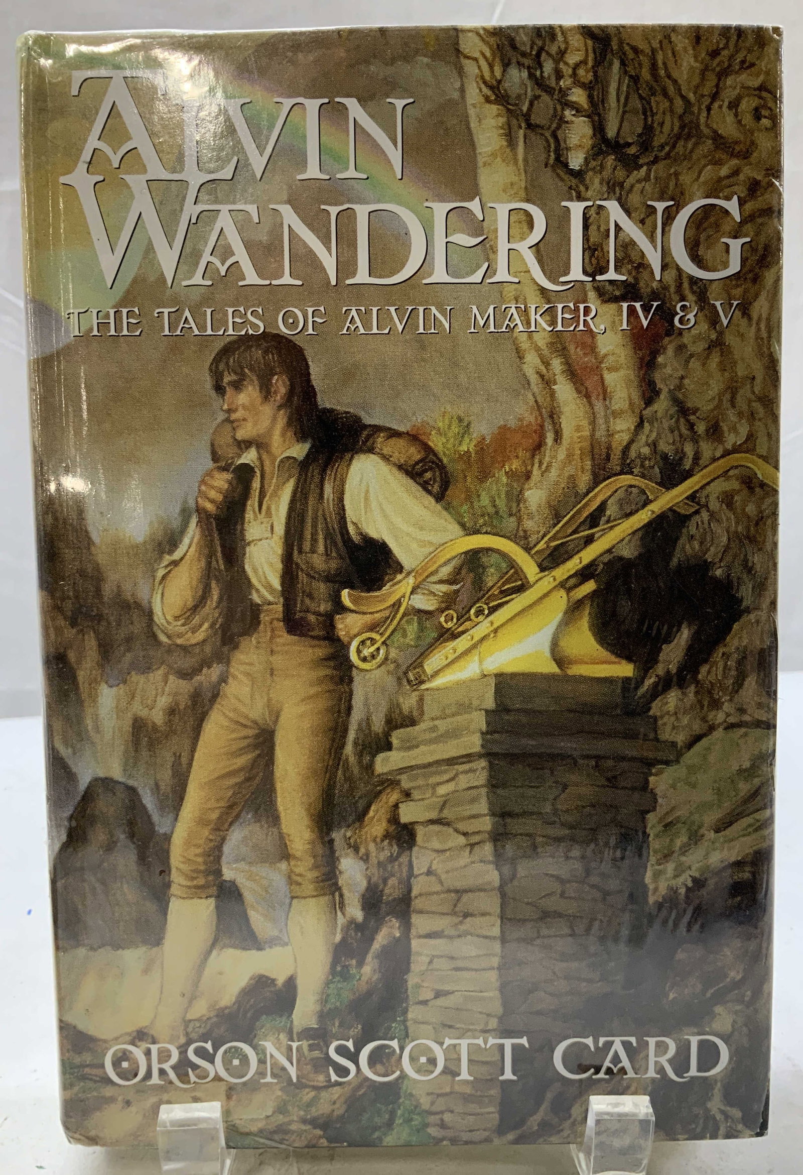 2003 Alvin Wandering Tales Illustr Book NIP CARD: 2003 Alvin Wandering Tales Illustr Book NIP CARD Alvin Wandering: The Tales of Alvin Maker, IV & V. Book by Orson Scott Card. Front cover features illustrations of a gentleman standing. NEW IN PLASTIC