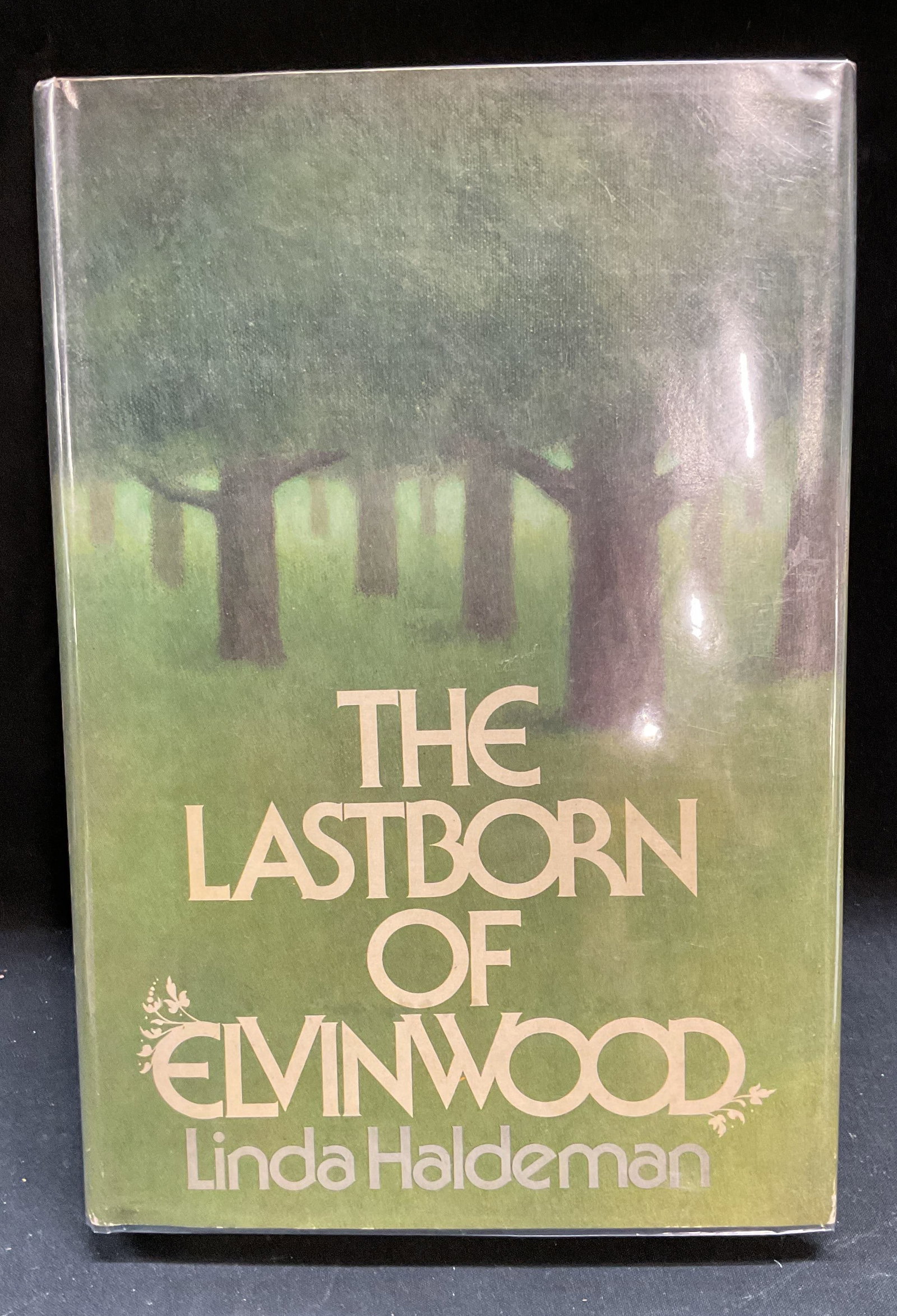 1st Ed Lastborn of Elvinwood, Haldeman 1978: First edition hardcover The Lastborn of Elvinwood by Linda Haldeman. Doubleday, 1978. Measures approx 8.5 x 5.75 inches. Some wear to cover, pages, and binding consistent with exposure. Vintage book, 