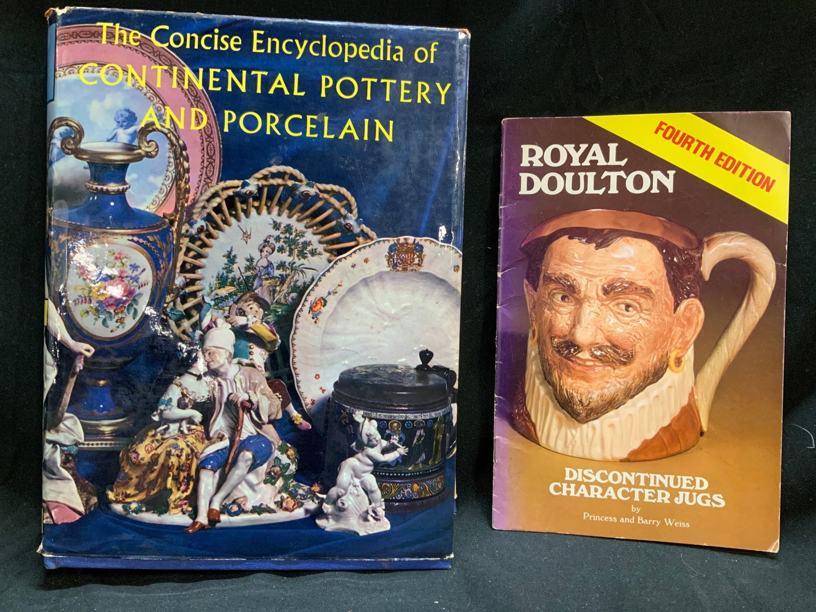 2 Pottery & Porcelain Books Illustr 1960&83 HAGGAR: Encyclop of Pottery & Porc Books 1960-1980s HAGGAR Lot includes, The Concise Encyclopedia of Continental Pottery & Porcelain (First edition 1960, printed in the Netherlands) by Reginald G. Haggar & Ro