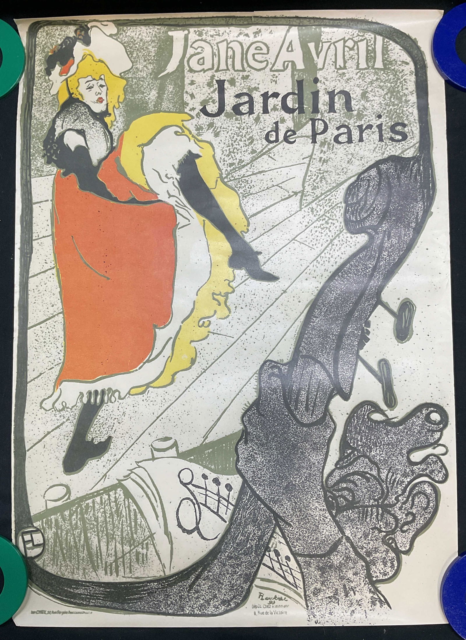 Toulouse Lautrec Jane Avril Paris Poster (1 of 6)