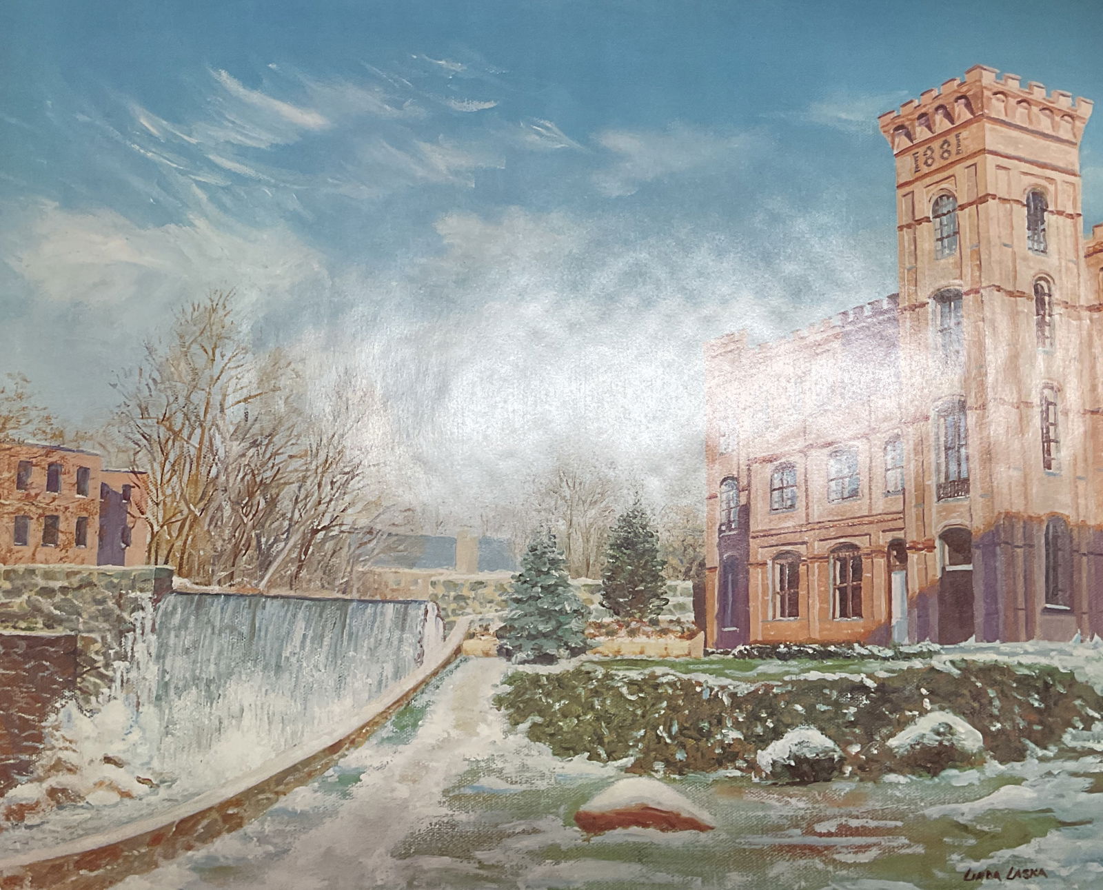 Linda Laska The Mill Lithograph Poster (1 of 7)