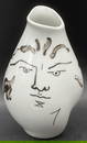 Jean Cocteau Rosenthal Porcelain Tete Vase 1952