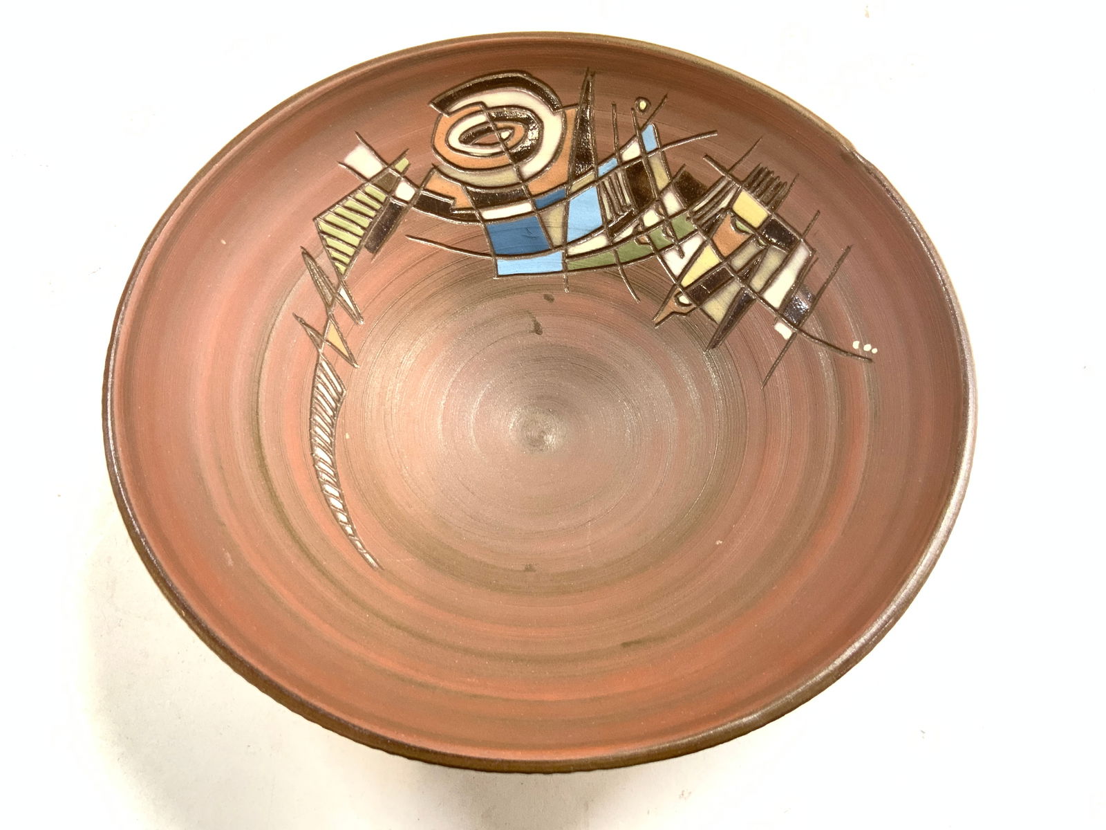 ANAS Hand Crafted Ceramic Bowl Vessel PORTUGAL 90 (1 of 8)