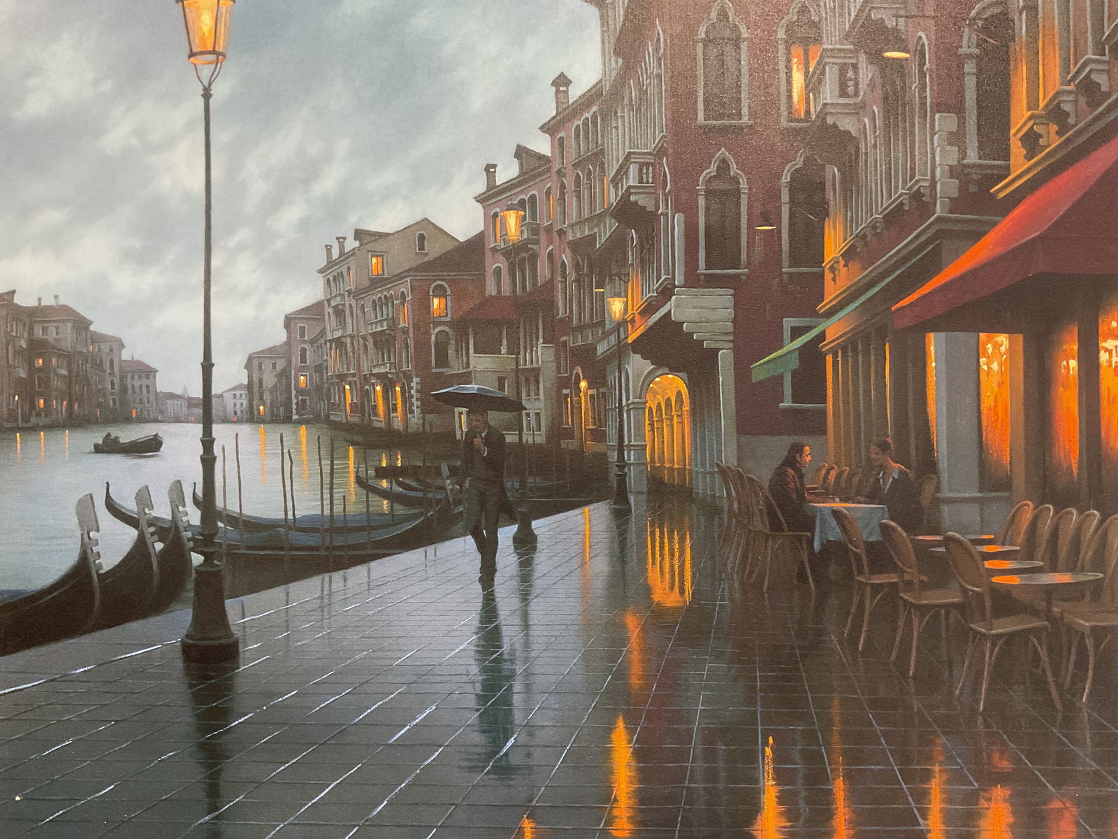 Framed A Butirskiy Romantic Encounter Serigraph (1 of 6)