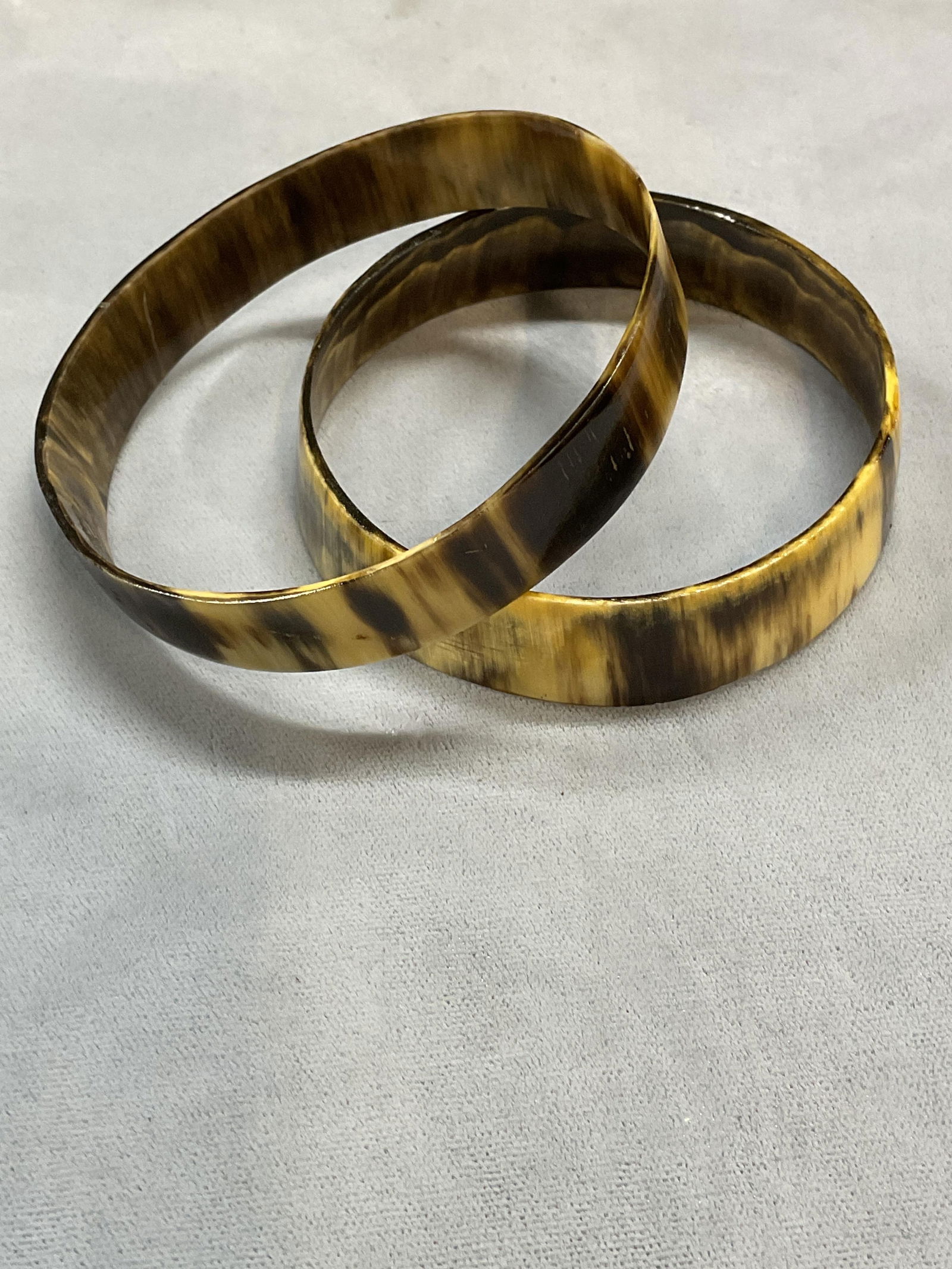 Lot 5 Carved Horn, Snakeskin Leather Bracelets + (1 of 7)