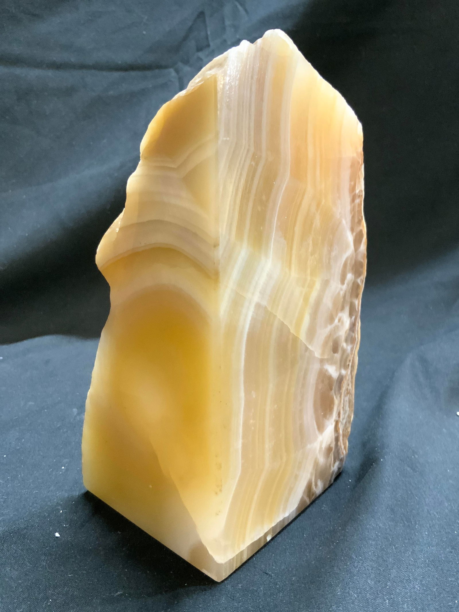 Pr Mexican Polished Onyx Stone Bookends (1 of 8)