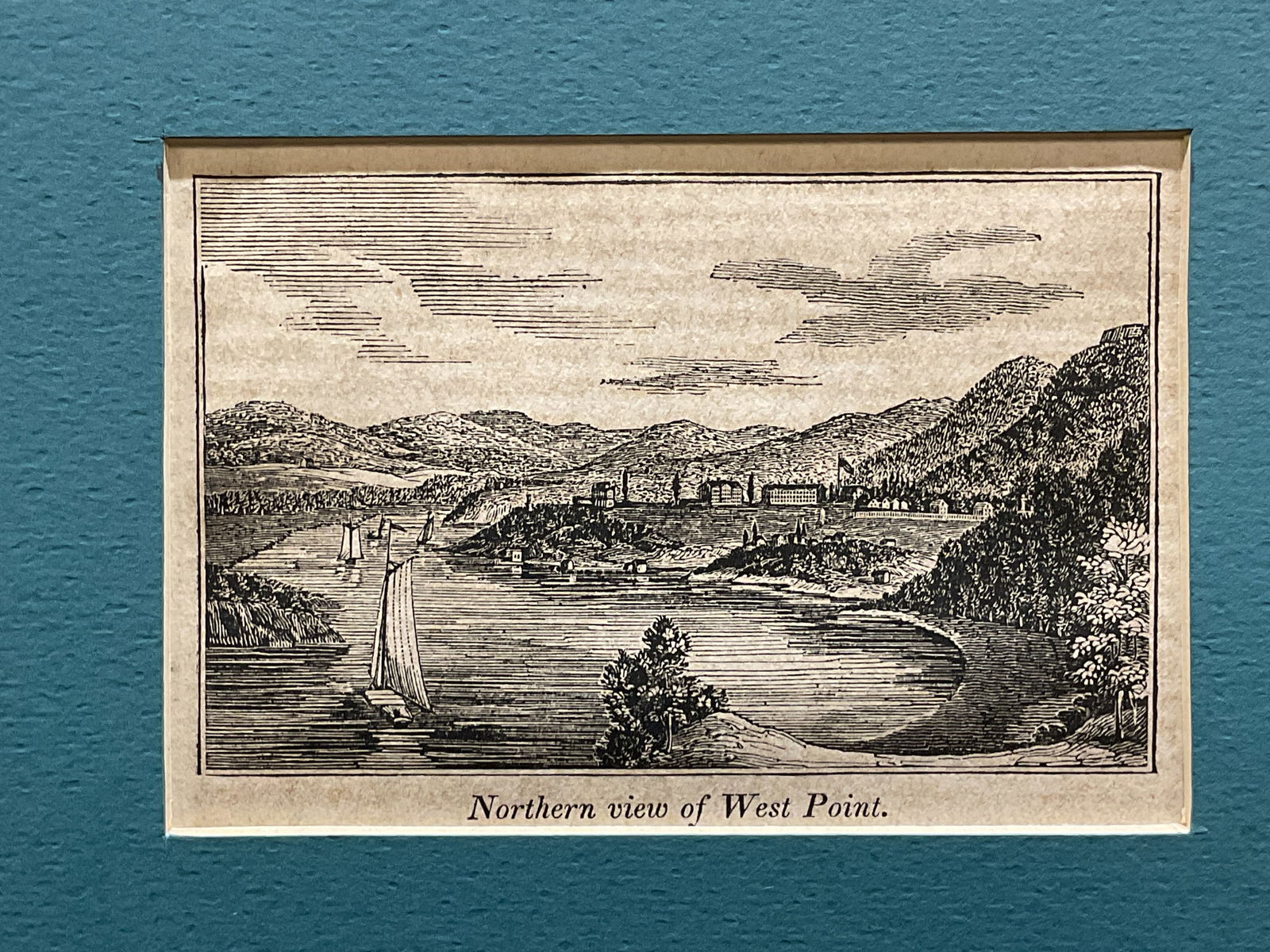 Antique West Point Military Landscape Engraving (1 of 6)