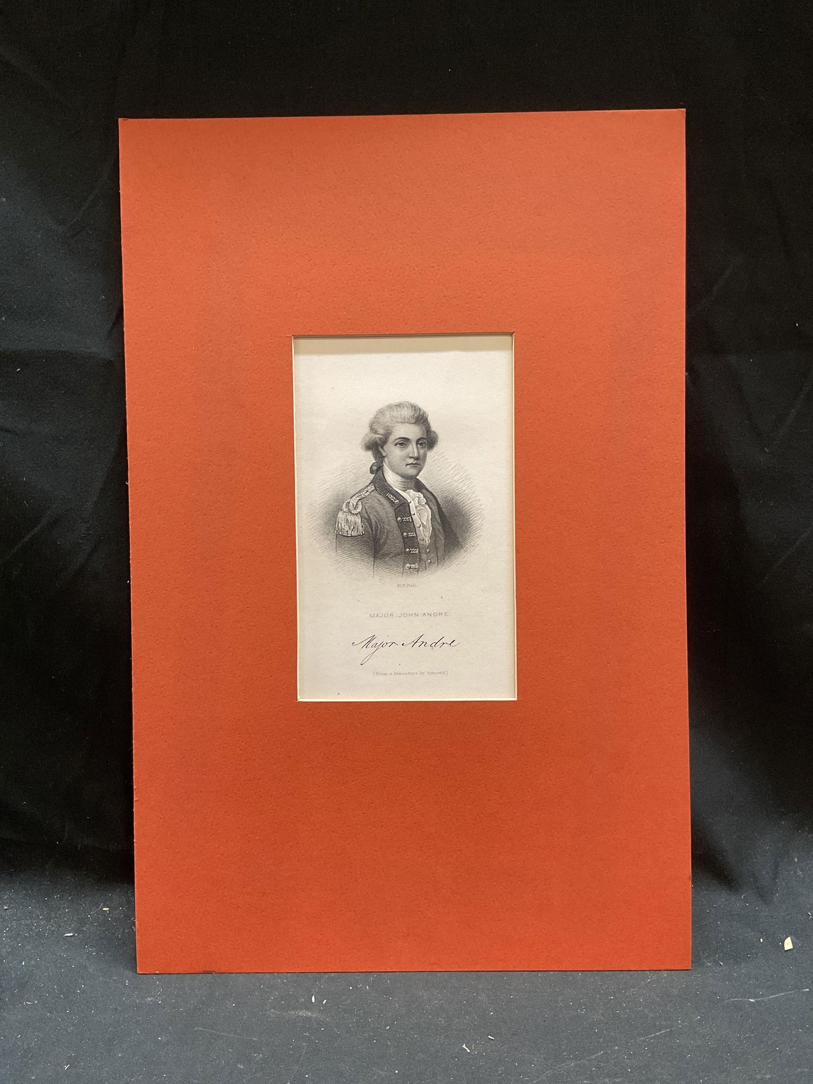 HB Hall John Andre American Revolution Engraving (1 of 6)