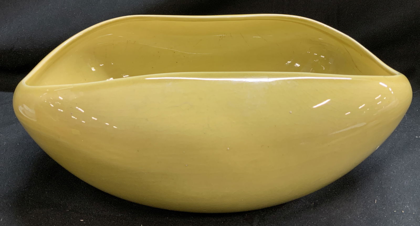 Russel Wright Steuben Chartreuse Vegetable Bowl US (1 of 6)