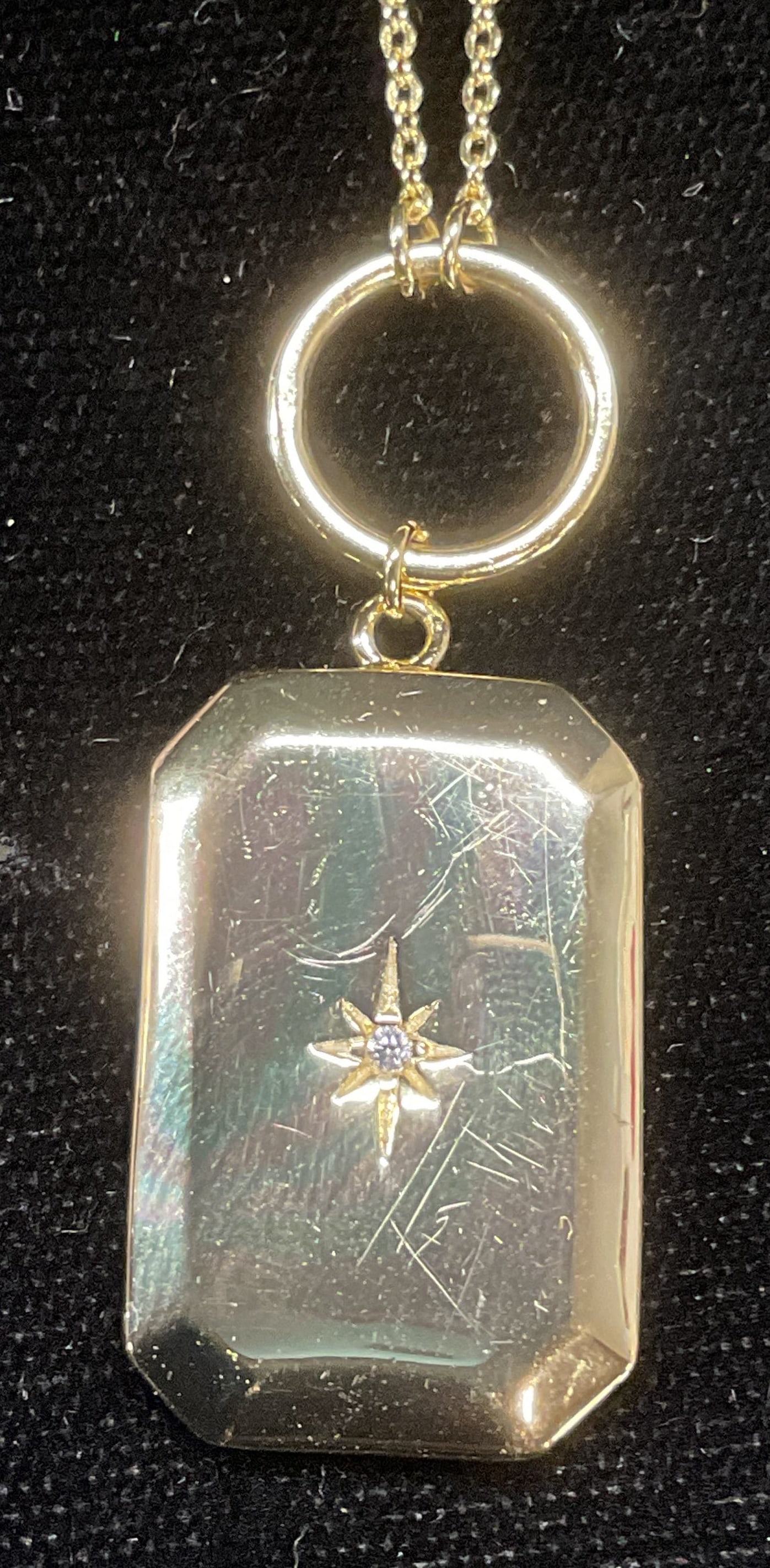 Gold Plated Sterling Silver Pendant Necklace (1 of 6)