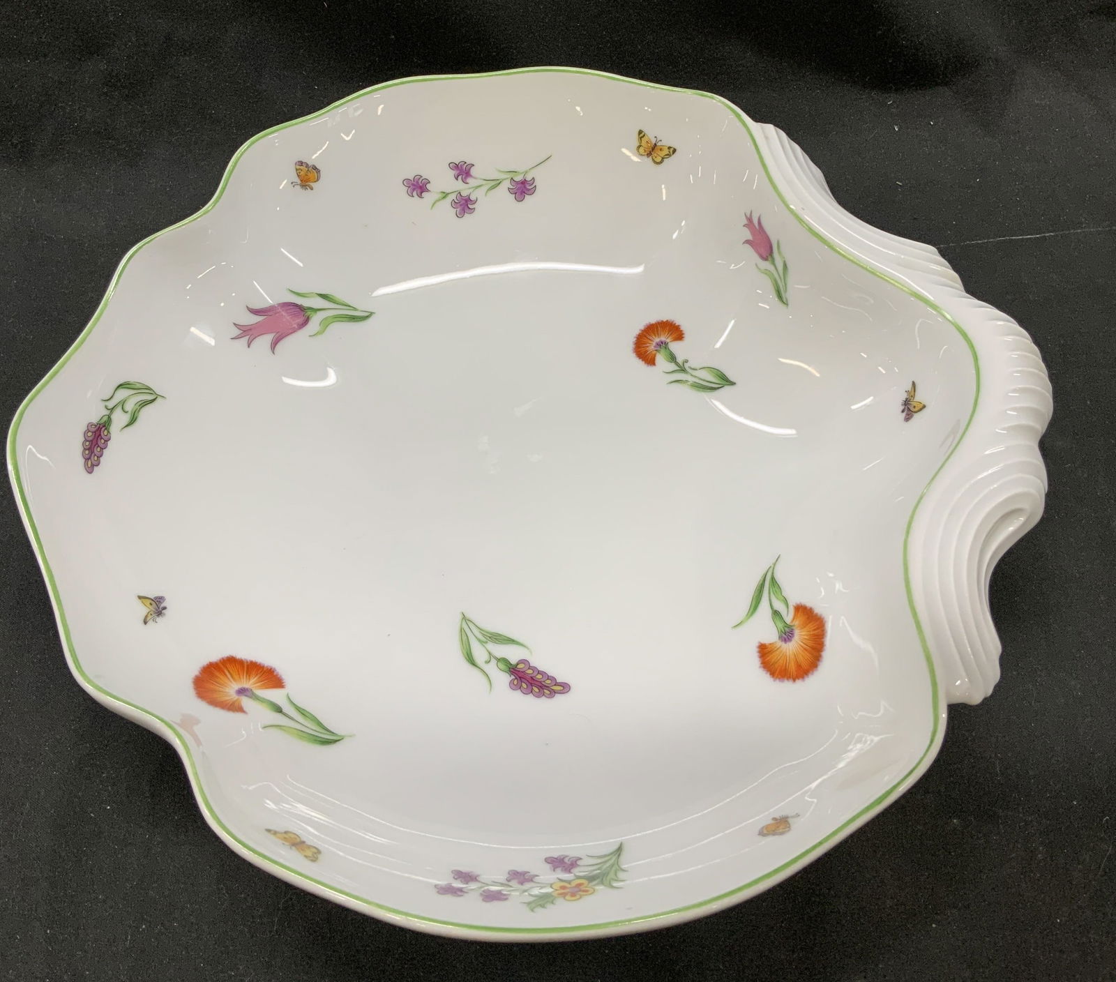 Tiffany&Co. Limoges Garden Por Shell Bowl FRANCE (1 of 8)