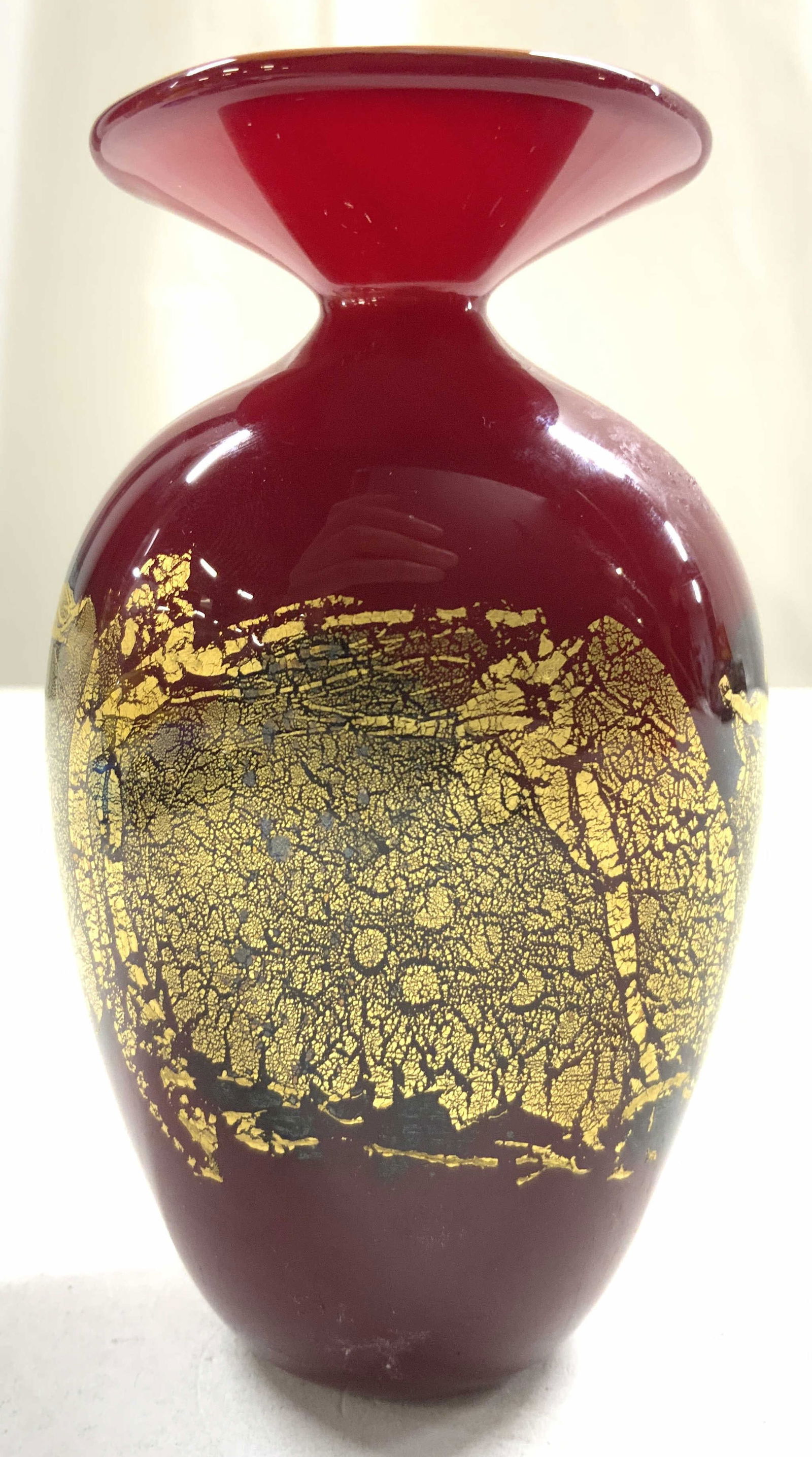 Michael Nourot Art Gls & Gold Leaf Perf Bottle (1 of 8)