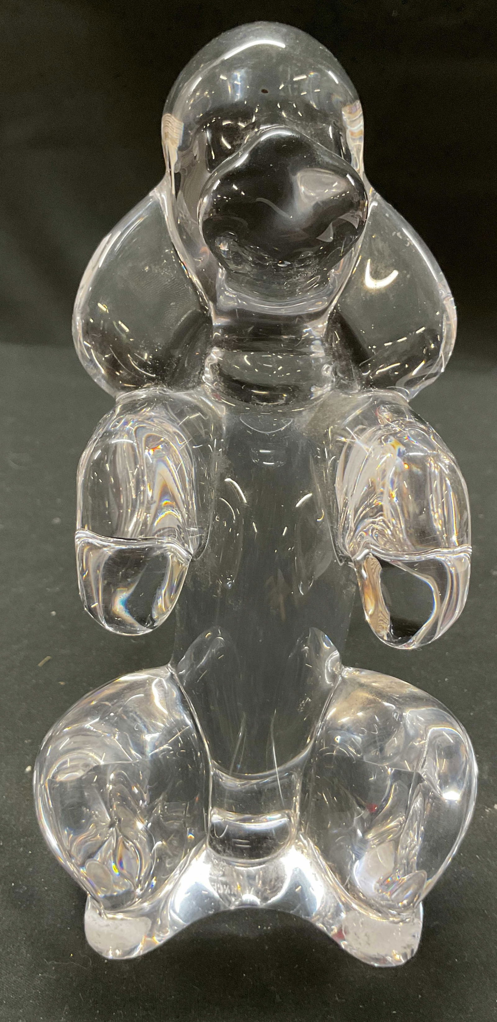 Vtg Signed Sevres France Crystal Poodle Figurine (1 of 8)