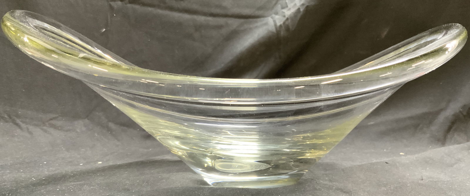 PUR LUTKEN HOLMEGAARD Freeform Gls Fruit Bowl 1955 (1 of 8)