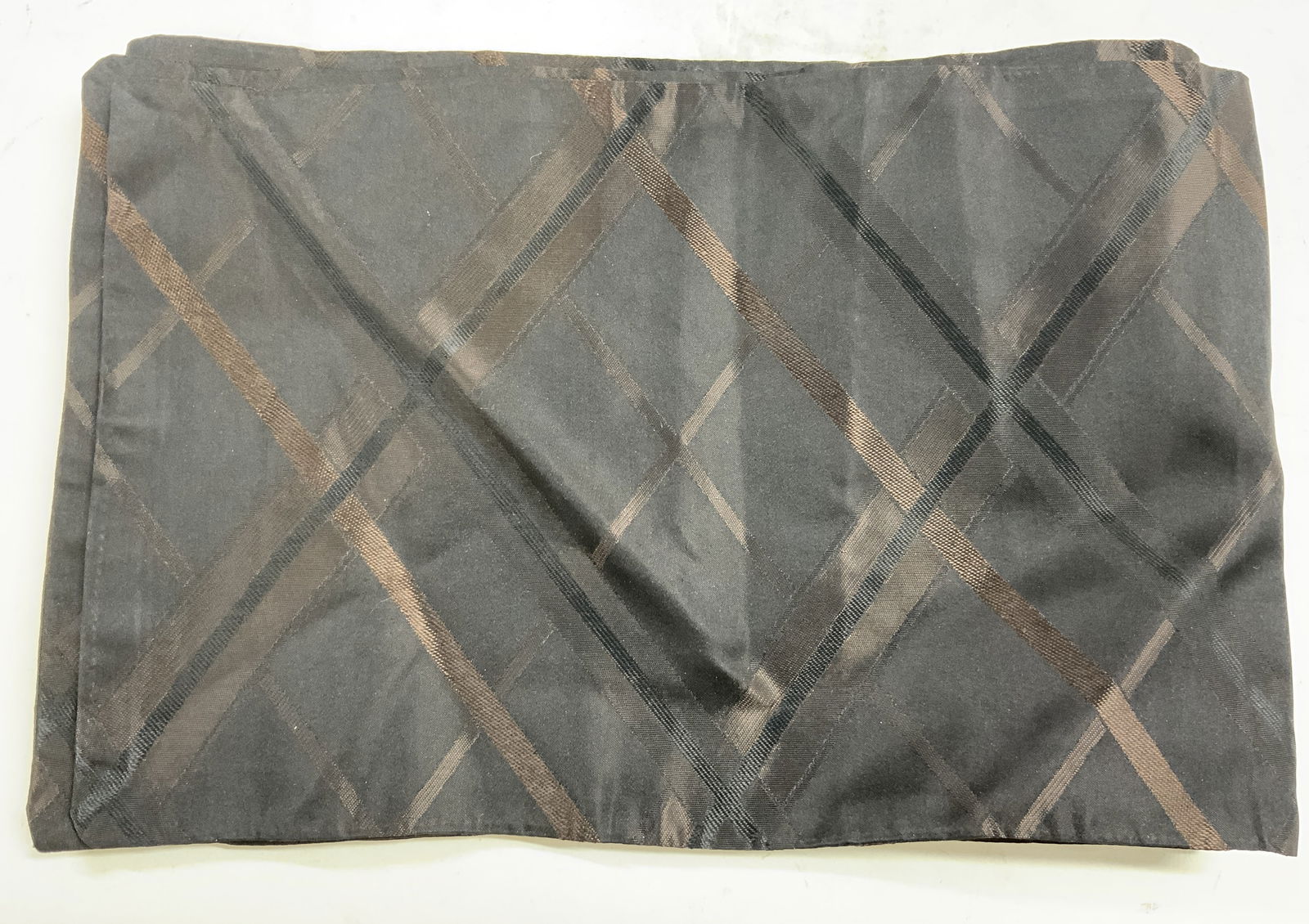 Satin Blend Patterned Scarf Outerwear (1 of 8)