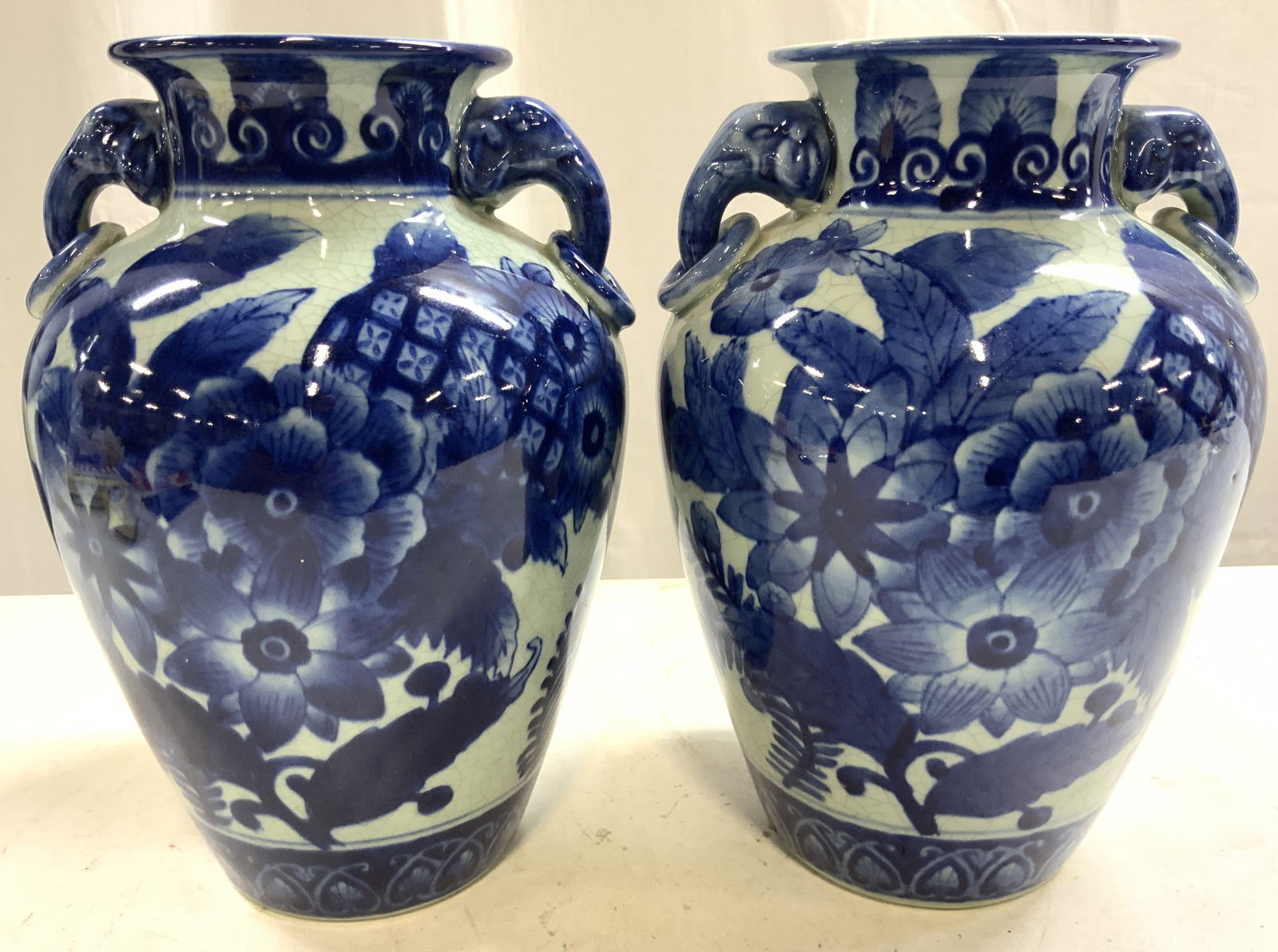 SEYMOUR MANN Sgnd Pr Asian Ceramic Vases (1 of 8)
