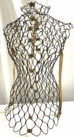 Antique My Double Wire Dress Form