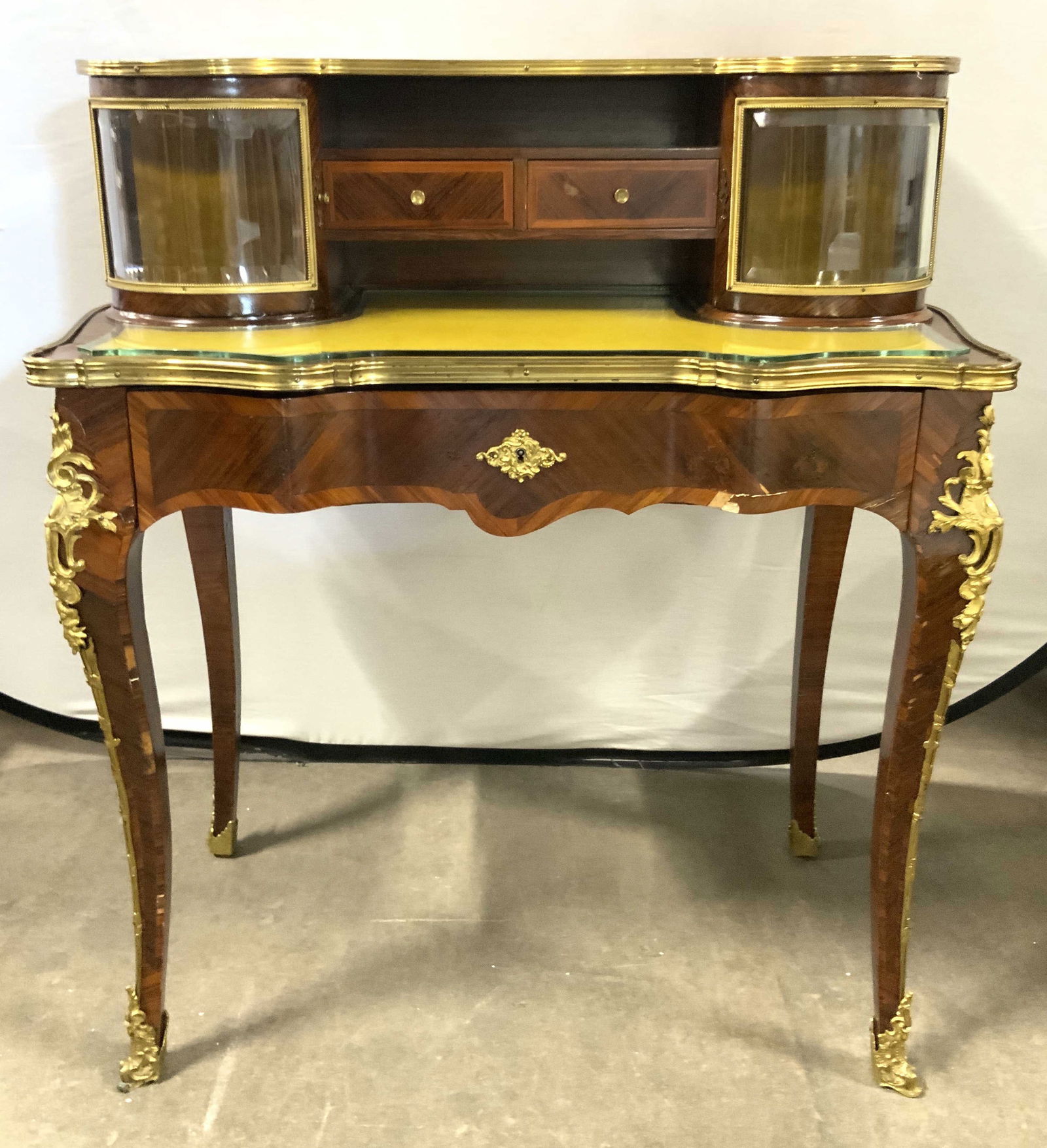 Atq French 19th C Louis XV Ladies Sec Desk (1 of 13)