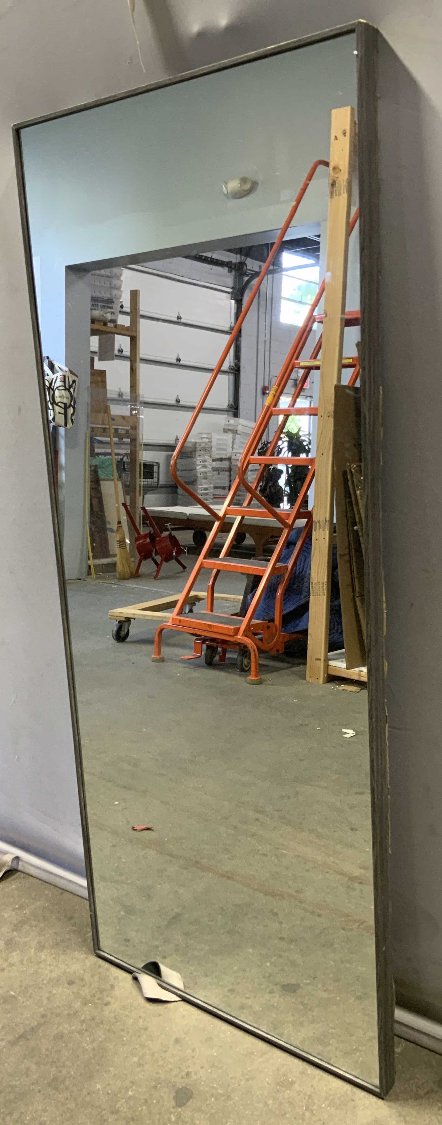 NEILSON BAINBRIDGE GROUP Vtg Wall Mirror 59in H (1 of 8)