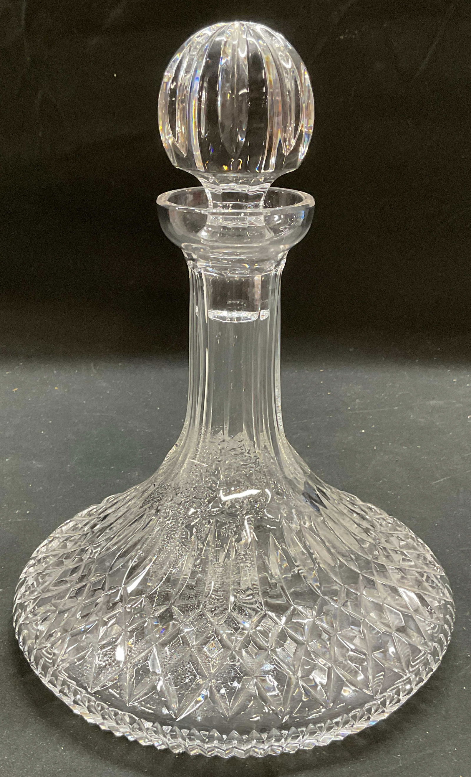 Waterford Cut Crystal Lismore Ships Decanter (1 of 7)