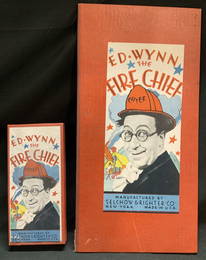 Vntg Ed Wynn The Fire Chief Board Game W Org Box USA 1937