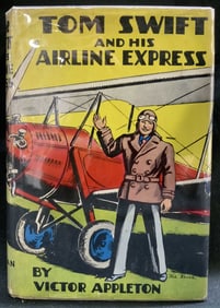 1926 Tom Swift & His Airline Express Book APPLETON